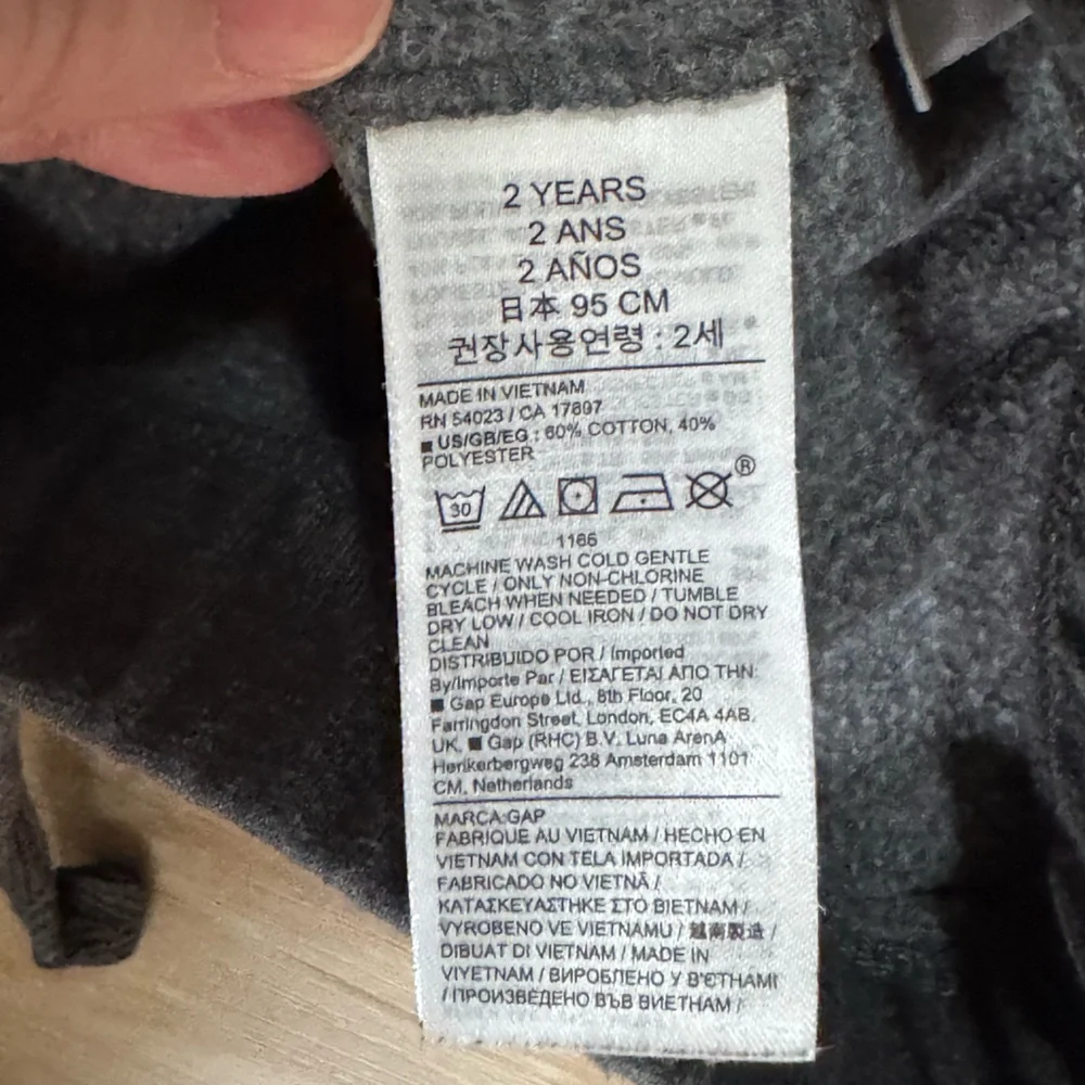 2T Gap cargo joggers